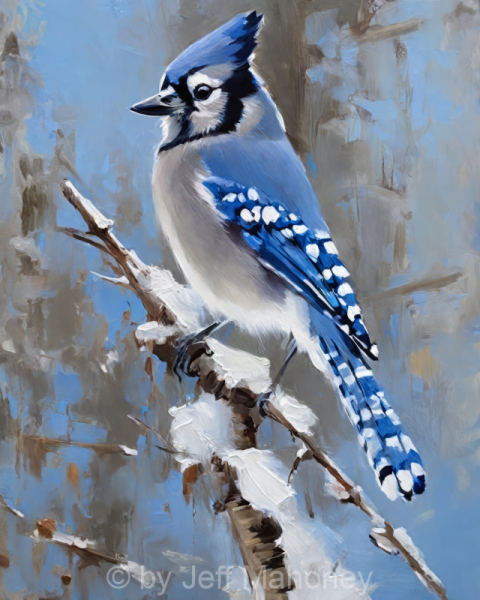 Blue-Jay-Winter