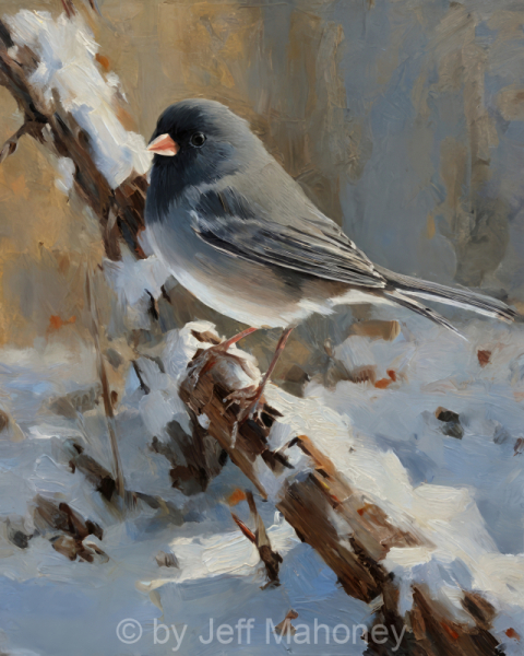 Dark-eyed-Junco-Winter