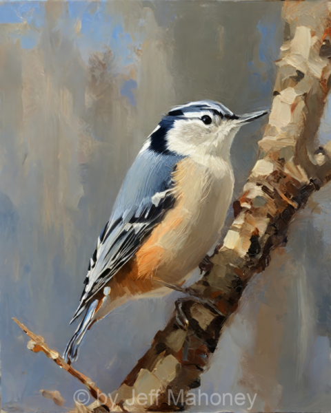 White-breasted-Nuthatch-Winter